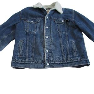 Levi's Denim Sherpa Lined Trucker Jacket